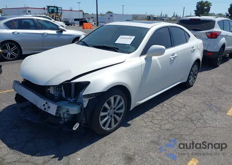 2006 Lexus Is 250 z USA, uszkodzony, nr VIN JTHCK262765003564